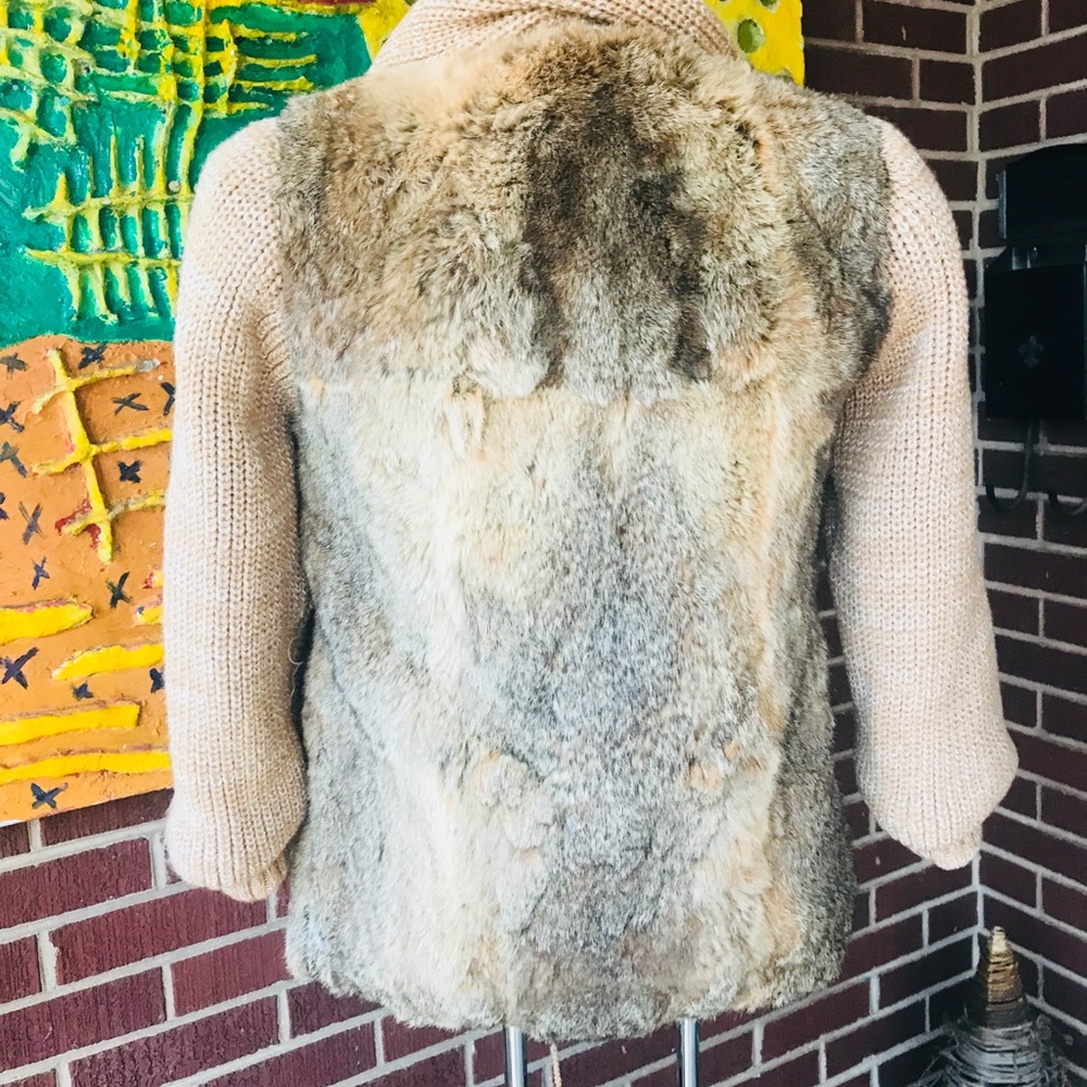 Rabbit Fur Jacket - Picture 4 of 8